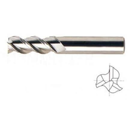 Yg-1 Tool 3 Flute Regular Length 45 Deg Helix Tialn-Extreme Coated Carbide 34573TE